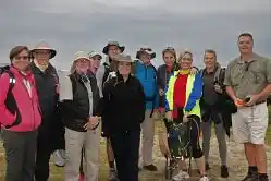 Trail group photo with Barbara C.